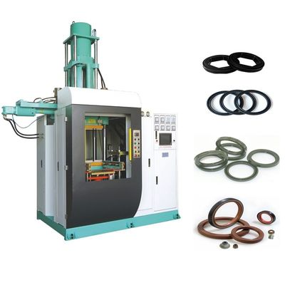 Máquina de moldeo por inyección vertical de piezas de caucho para fabricar protector de arnés de alambre de caucho