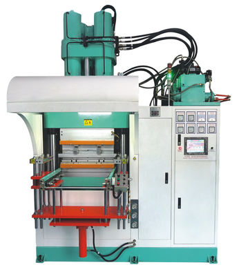 Máquina de moldeo por inyección de caucho con molde de corrimiento en frío y automatización robótica