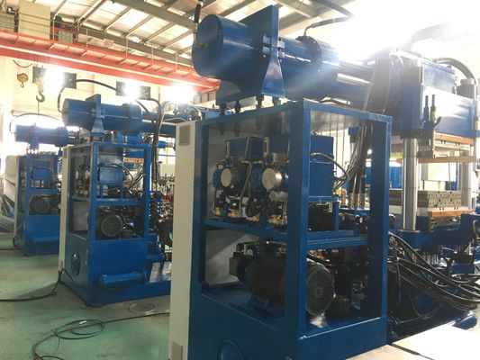 Máquinas de procesamiento de plástico y caucho Máquina de inyección de caucho Prensa de moldeo para hacer bloque de gel tampón