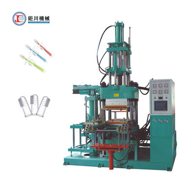 Máquina para hacer cepillos de dientes de silicona para bebés Máquina de inyección vertical de silicio