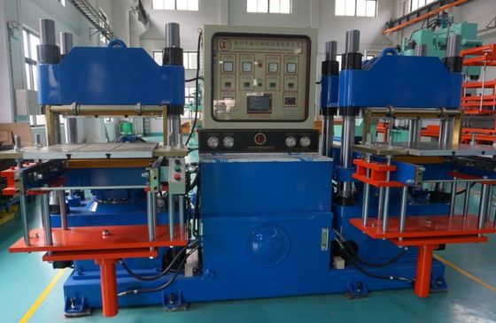 Máquina de vulcanización hidráulica automática eficiente para la fabricación de tapones de caucho