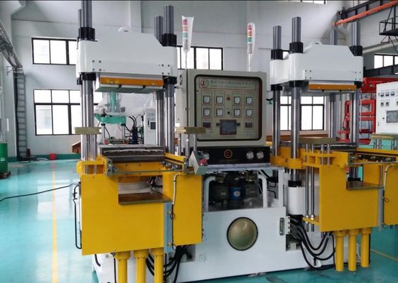 Máquina de vulcanización hidráulica automática eficiente para la fabricación de tapones de caucho
