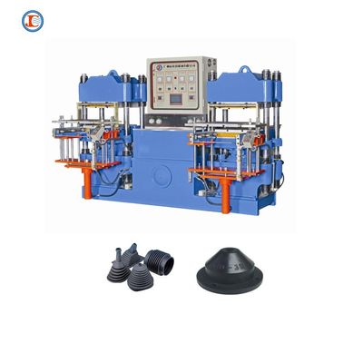 Máquina de moldeado de caucho de silicona hidráulica de vulcanización a presión en caliente para la fabricación de piezas de automóviles