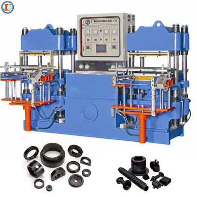 China Precio de fábrica Máquina de fabricación de juntas de silicona automática Máquina de vulcanización hidráulica