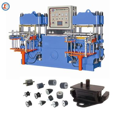 Venta de fábrica de China 200 toneladas de presión hidráulica en caliente máquina de fabricación de tapón de caucho con moldeo de prensas de caucho