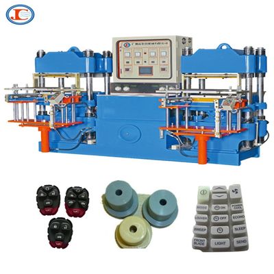 Máquina de prensado en caliente de vulcanización hidráulica para hacer productos de silicona de caucho de China Factory