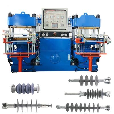 Venta directa de fábrica de China 11KV 22KV Prensa en caliente Máquina de vulcanización hidráulica Máquina de moldeo de aislante de silicona