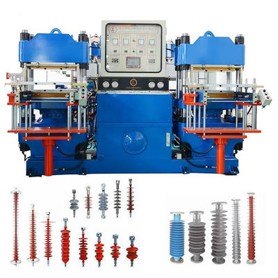 China Precio de fábrica 42kw Máquina de moldeo de prensa hidráulica Máquina de vulcanización hidráulica para hacer aislante de silicio