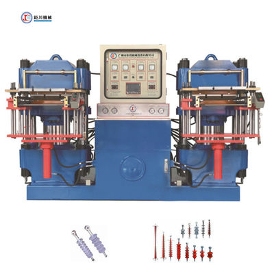 Máquina de fabricación de productos de silicona/250 toneladas Máquina de vulcanización plana para aislante de silicona