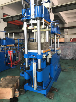 Máquina hidráulica de vulcanización por prensado en caliente para la fabricación de cubiertas de sellado de silicona
