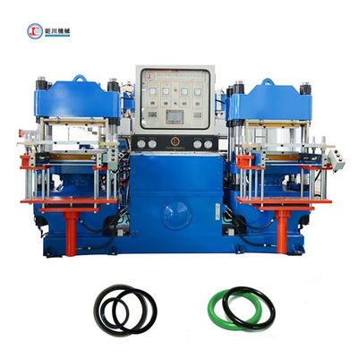 China fábrica de alta calidad hidráulica vulcanización máquina de prensado en caliente para la fabricación de anillo de goma O