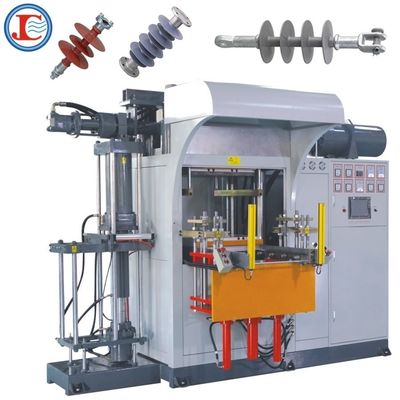 Máquina de moldeado de caucho de silicona horizontal para revestimiento de aislantes industriales