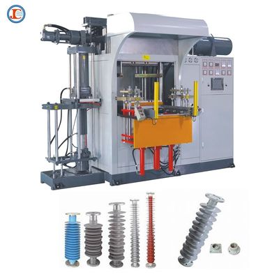 Máquina automática de moldeo por inyección de silicona horizontal de 500 toneladas para aislantes / piezas de automóviles