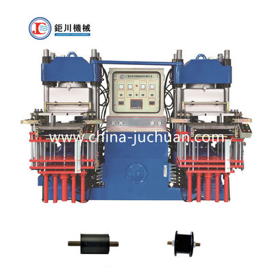 Maquinaria para la fabricación de productos de caucho Máquina de vulcanización para la fabricación de absorbentes de choque de caucho/200 toneladas Máquina de moldeo por compresión al vacío