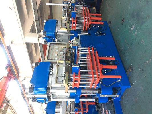Maquinaria para la fabricación de productos de caucho Máquina hidráulica de prensado en caliente de caucho para tapones médicos de caucho