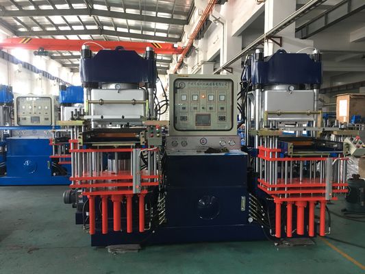 Fabricación de piezas de caucho/máquina de moldeo por compresión al vacío para fabricar absorbedores de choque de caucho