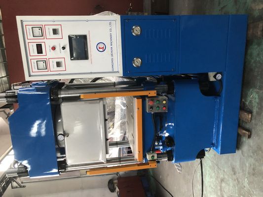 300T Estación de trabajo única Máquina de moldeo por compresión al vacío Máquina de vulcanización de caucho Fabricación de sellos de aceite de caucho