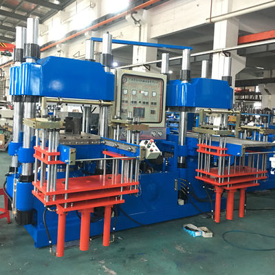 Máquina de moldeo de presión en caliente de vulcanización hidráulica de caucho silicona para hacer sello de anillo O de la fábrica de China