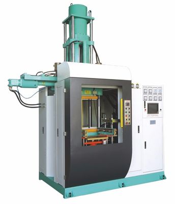 Máquina vertical del moldeo a presión de la goma de silicona del control del Plc que hace la botella de alimentación