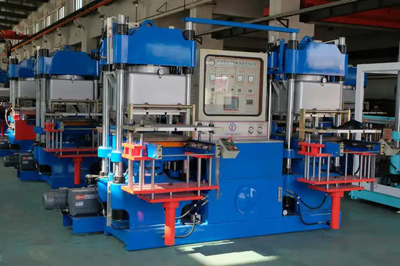 Máquina de moldeo por compresión de caucho al vacío [250 toneladas] para la fabricación de anillos de sello de caucho