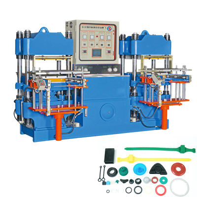 Máquina de prensado de caucho de silicona de una sola estación / doble estación