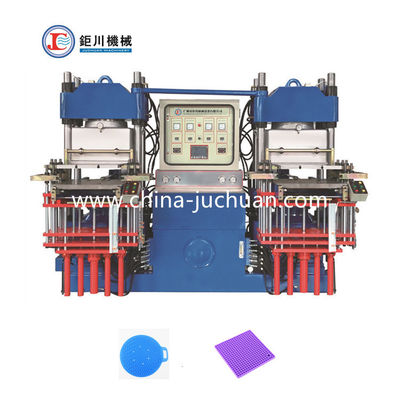 Máquina de fabricación de productos de caucho hidráulico Moldeado por compresión al vacío para alfombras resistentes al calor