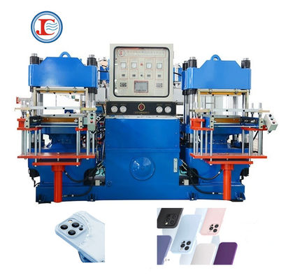 Maquina de prensa caliente de silicona para hacer placa de caja de teléfono hidráulica vulcanizante de fábrica de China