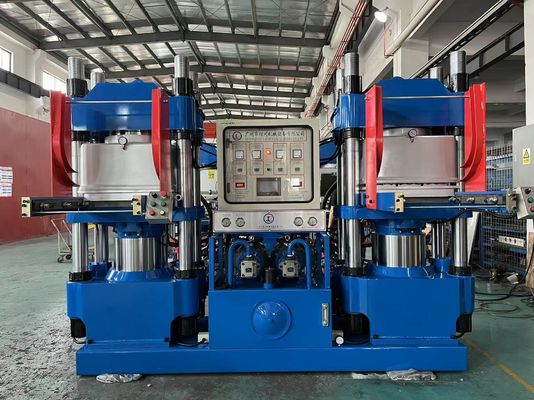 Máquina de moldeo por compresión de caucho al vacío [250 toneladas] para la fabricación de anillos de sello de caucho