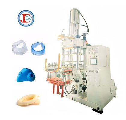 Máquina de moldeo por inyección LSR vertical de 200 toneladas para la fabricación de máscaras de silicona