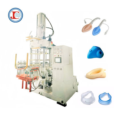 Máquina de moldeo por inyección LSR vertical de 200 toneladas para la fabricación de máscaras de silicona