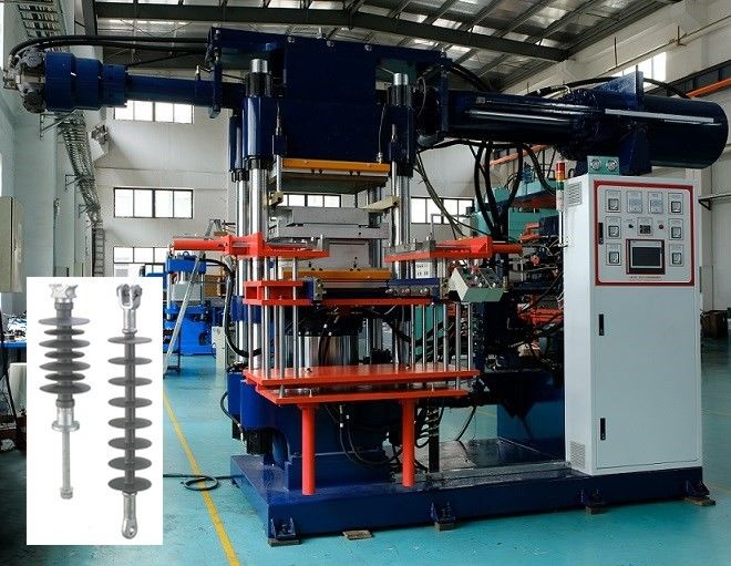China Precio de fábrica Máquina de moldeo por inyección de caucho horizontal para la fabricación de aislantes