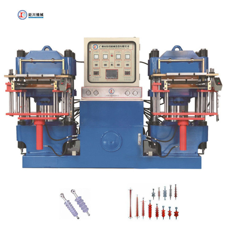 Máquina de fabricación de productos de silicona/250 toneladas Máquina de vulcanización plana para aislante de silicona