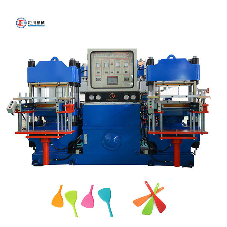 Máquina de prensado de vulcanización/ Máquina hidráulica de prensado caliente para la fabricación de utensilios de cocina de silicona/raspador de silicona