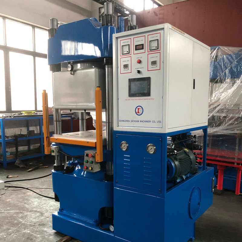 300T Estación de trabajo única Máquina de moldeo por compresión al vacío Máquina de vulcanización de caucho Fabricación de sellos de aceite de caucho