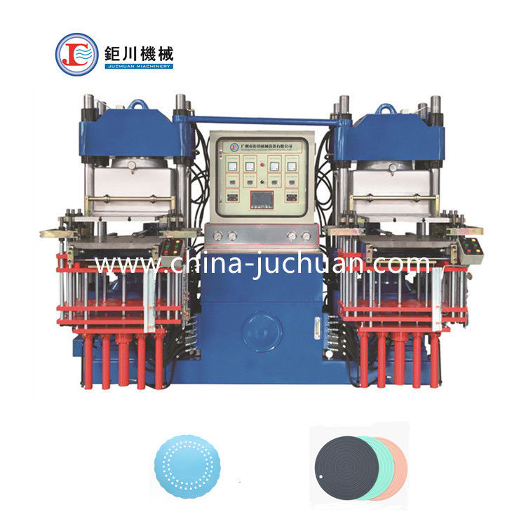 Maquinaria para el procesamiento de plásticos y caucho Prensadora hidráulica para la fabricación de esterillas de silicona resistentes al calor