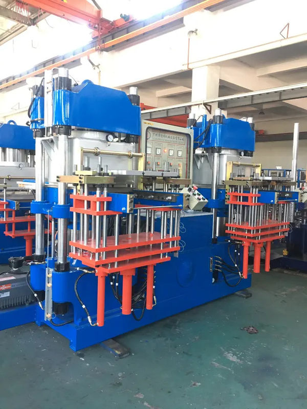 Máquina de prensa de vulcanización de vacío de caucho de 400T Silicona para protección de orejas Sombrero de natación