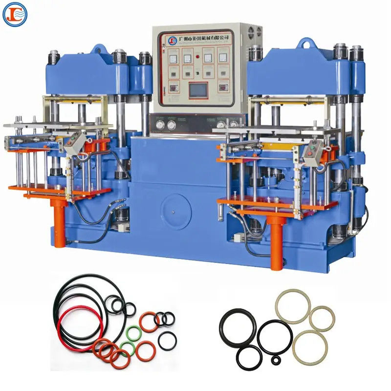 China Precio de fábrica Presión en caliente Máquina de vulcanización hidráulica para hacer anillos de goma de sello productos de caucho