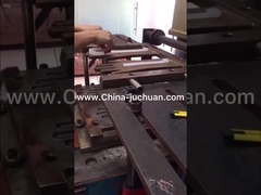 250 Ton Vacuum Compression Silicone Cleaning cepillan la máquina de moldear de los guantes del depurador